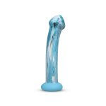 Стеклянный дилдо Gildo Ocean Ripple, объемная головка, идеально для точки G
