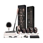 Шикарний набір для BDSM Rosy – Nouveau BDSM set, 9 аксесуарів
