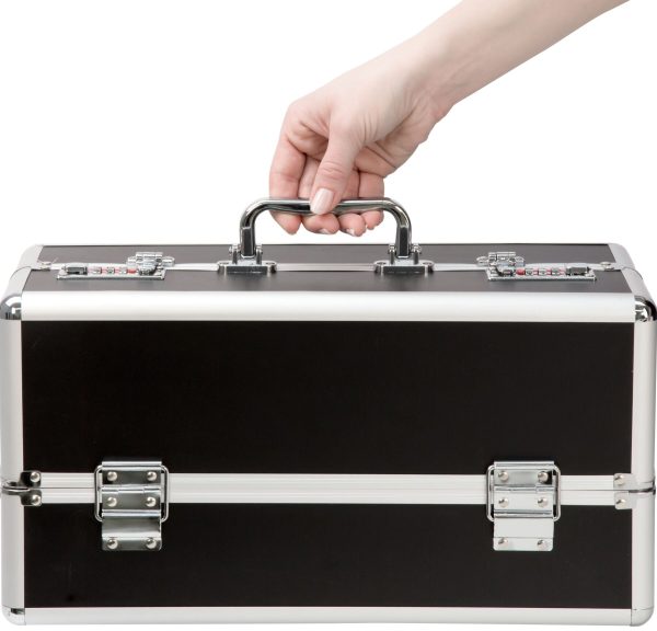 Большой кейс для хранения секс-игрушек BMS Factory Large Lokable Vibrator Case кодовый замок
