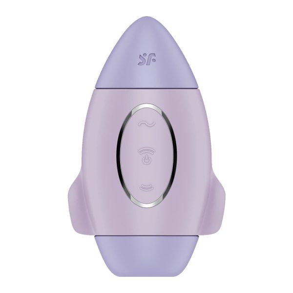 Вакуумний стимулятор з вібрацією Satisfyer Mission Control 2 незалежні мотори