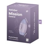 Вакуумний стимулятор з вібрацією Satisfyer Mission Control 2 незалежні мотори