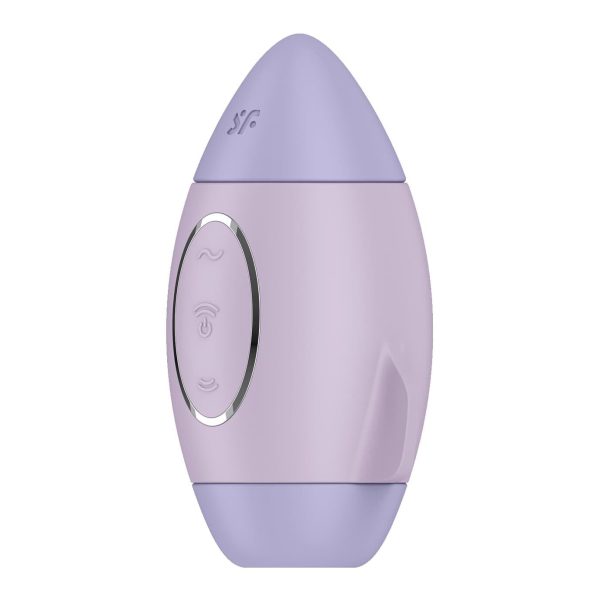 Вакуумний стимулятор з вібрацією Satisfyer Mission Control 2 незалежні мотори