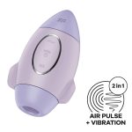 Вакуумний стимулятор з вібрацією Satisfyer Mission Control 2 незалежні мотори