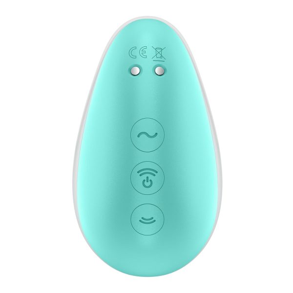 Вакуумный стимулятор с вибрацией Satisfyer Pixie Dust Mint