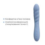 Смарт-вібратор з пульсацією Svakom Ava Neo Cornflower 15 режимів роботи, водонепроникний