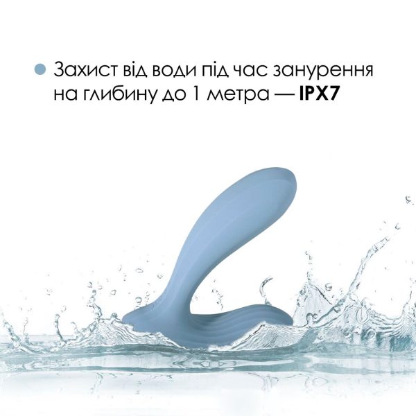 Смарт-вібратор в трусики Svakom Erica Dusty дуже гнучкий, 2 мотори