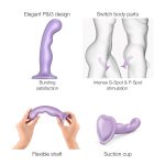 Насадка для страпона Strap-On-Me Dildo Plug P&G Lilas Metallic