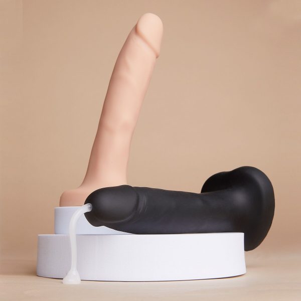 Фалоімітатор, що кінчає Strap-On-Me Squirting Cum Dildo Realistic діам. 3,9 см, силікон
