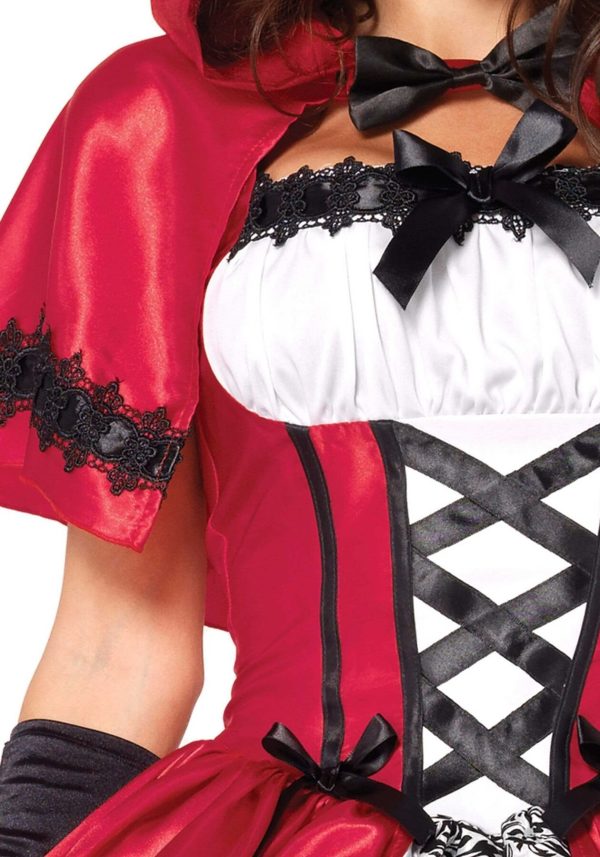 Еротичний костюм Червоної шапочки Leg Avenue Gothic Riding Hood сукня, накидка