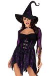 Костюм відьми Leg Avenue Mystical Witch сукня, капелюх