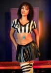 Костюм рефері Leg Avenue Time Out Referee кроп-топ спідниця свисток