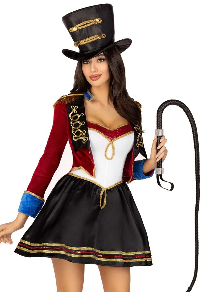 Костюм дресирувальниці Leg Avenue Ringmaster Costume сукня, капелюх