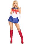 Еротичний костюм Сейлор Мун Leg Avenue Sexy Sailor сукня, рукавички