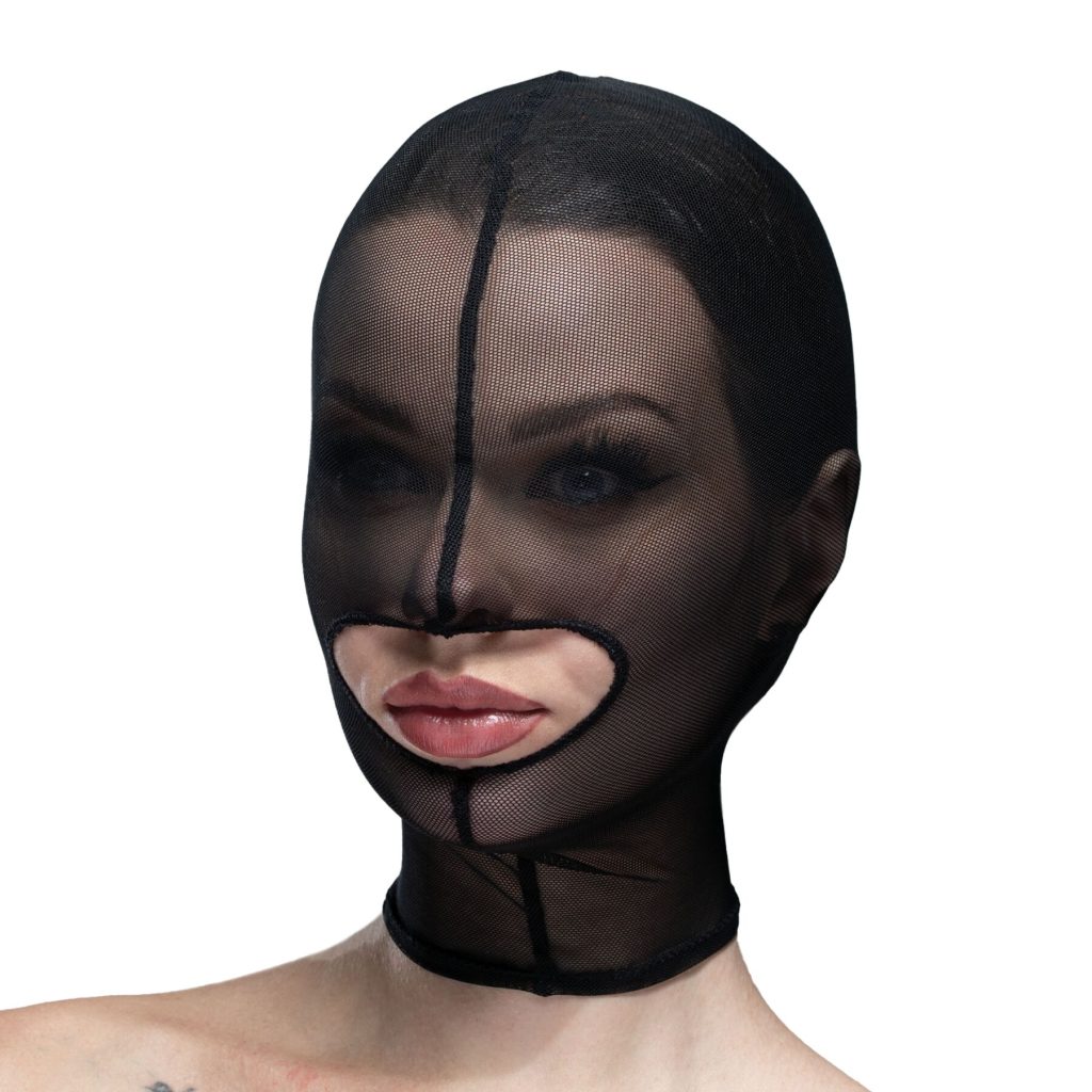 Маска сетка с открытым ртом Feral Feelings - Hood Mask