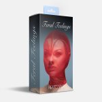 Маска серце сітка із повністю закритим обличчям Feral Feelings - Hearts Mask