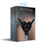 Трусики Серце для страпону Feral Feelings - Hearts Strap-on Belt