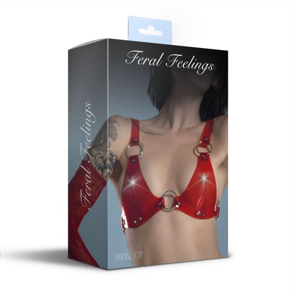Лиф классический Feral Feelings - Bikini Top Trasparent
