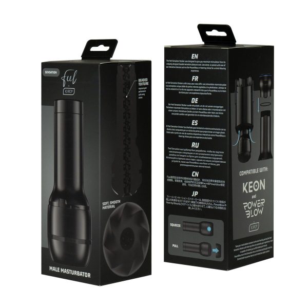 Мастурбатор Kiiroo FeelSensation Stroker PBC, сумісний з PowerBlow і Keon