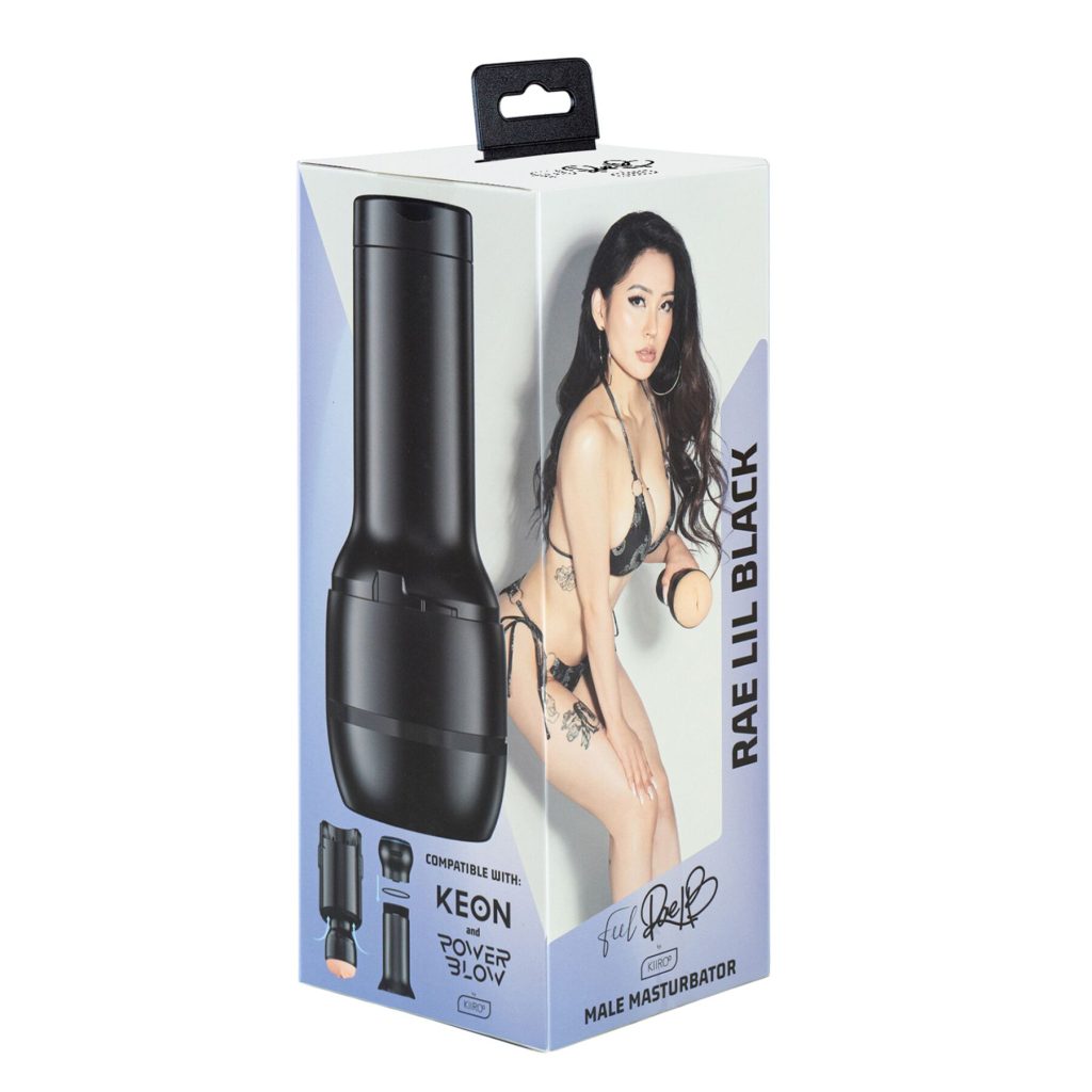Мастурбатор Kiiroo Feel Rae Lil PBC, сумісний з PowerBlow і Keon