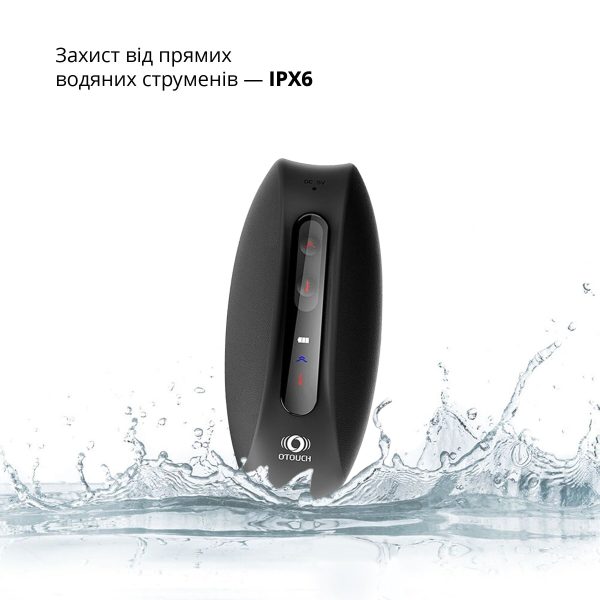 Мастурбатор Otouch DEVEN, осцилювальний майданчик, 6 режимів вібрації, 2 рівні нагріву, LED-екран