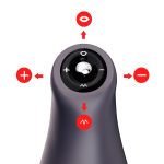Мастурбатор Otouch AIRTURN 3, 6 режимів вібрації, 4 режими всмоктування, джойстик