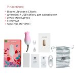 Ультразвуковой вибратор для клитора Otouch Bloom Ultrasonic Clitoris, 2 доп. насадки