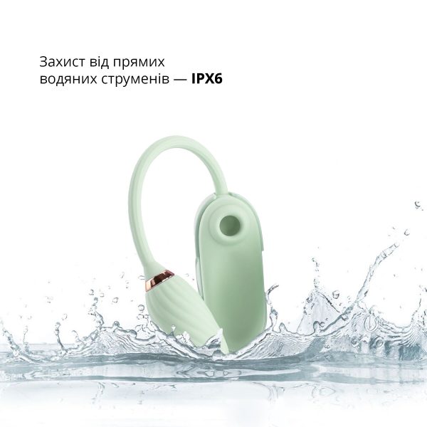 Вакуумний кліторальний стимулятор Otouch Louis Vibrate з віброяйцем, у кейсі