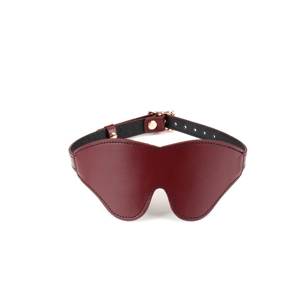 Шкіряна маска на очі Liebe Seele Wine Blindfold