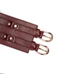 Шкіряний пояс для бондажу Liebe Seele Wine Waist Cuff, Size
