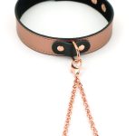 Нашийник із затискачами для сосків Liebe Seele Memory Collar with Nipple Clamps, шкіра