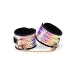 Набор Liebe Seele Glossy 7pcs Bondage Kit, фиксаторы, ошейник с поводком, кляп, флоггер, маска