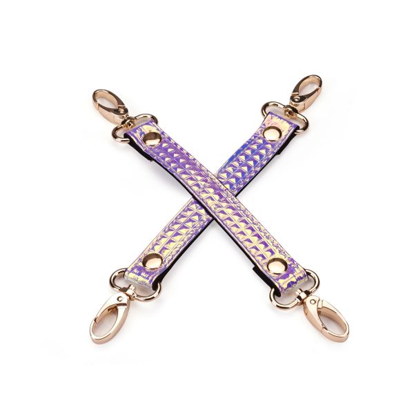 Набор Liebe Seele Glossy 7pcs Bondage Kit, фиксаторы, ошейник с поводком, кляп, флоггер, маска