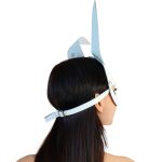Кожаная маска Зайки Art of Sex - Bunny mask, цвет Розовый