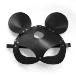 Кожаная маска мышки Art of Sex - Mouse Mask, цвет Розовый