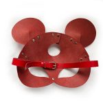 Кожаная маска мышки Art of Sex - Mouse Mask, цвет Розовый
