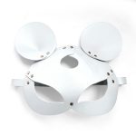 Кожаная маска мышки Art of Sex - Mouse Mask, цвет Розовый