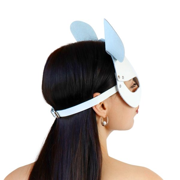Кожаная маска мышки Art of Sex - Mouse Mask, цвет Розовый