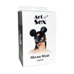 Шкіряна маска мишки Art of Sex - Mouse Mask, колір
