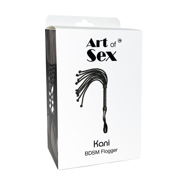 Ажурний батіг Кішка з екошкіри Art of Sex - Kani, колір