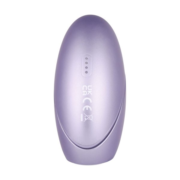 Вакуумный клиторальний смарт-стимулятор Svakom Pulse Galaxie Metal Lilac, проектор звездного неба