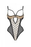 Еротичне боді Passion MARINA BODY, , з відкритими чашками
