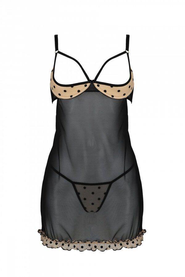 Еротичний пеньюар Passion MARINA CHEMISE, XXL
