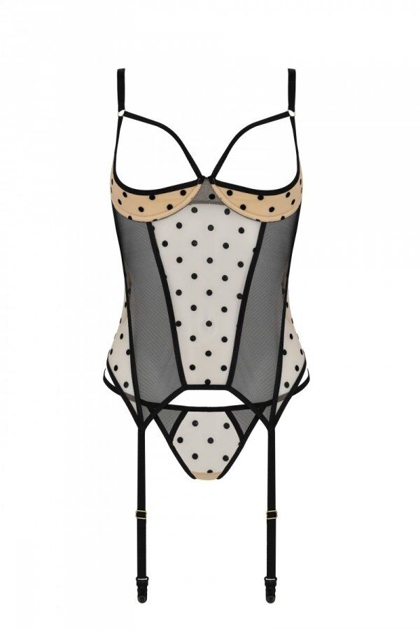 Корсет Passion MARINA CORSET, , з відкритими чашками