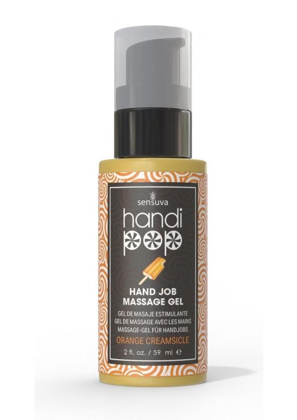 Вкусный гель для изысканных мануальных и оральных ласк Sensuva - Handipop Creamsicle (59 мл)