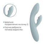 Смарт вибратор-кролик Svakom Chika, 2 независимых мотора, подогрев до 38 °C