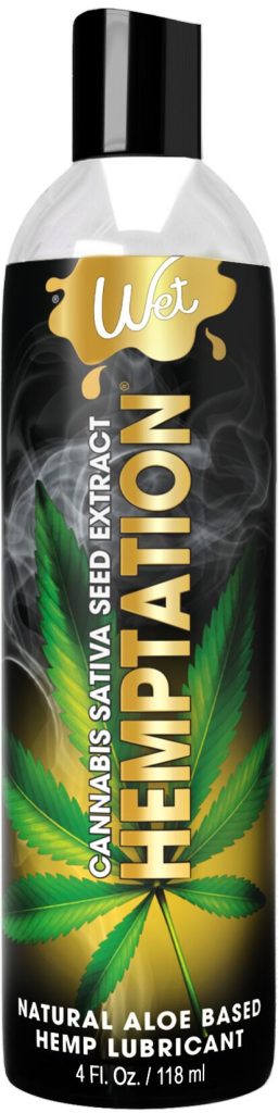Лубрикант с экстрактом каннабиса Wet Hemptation, на водной основе