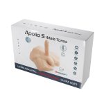 Полуторс с фаллоимитатором на присоске SilexD Apollo Male Torso, суперреалистичный,термореактивный
