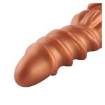 Фаллоимитатор для секс-машин Hismith Spiral Grain Silicone Dildo Monster Series, спиральный рельеф