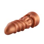 Фаллоимитатор для секс-машин Hismith Spiral Grain Silicone Dildo Monster Series, спиральный рельеф