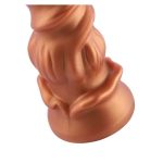 Фаллоимитатор для секс-машин Hismith Spiral Grain Silicone Dildo Monster Series, спиральный рельеф